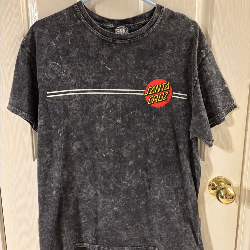 Santa Cruz Charcoal Graphic Tee